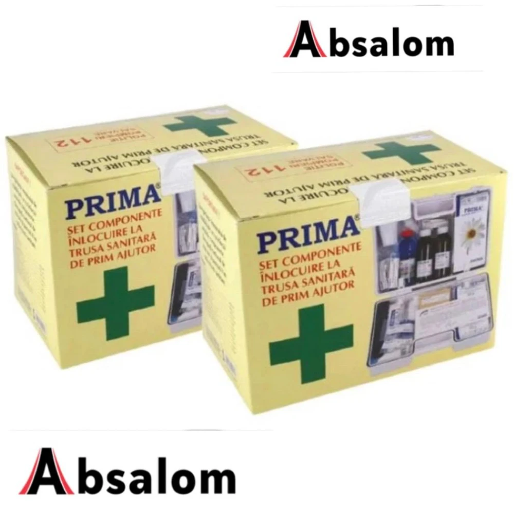 Pachet 2 Kit-uri pentru inlocuirea componentelor in Trusa sanitara de prim ajutor